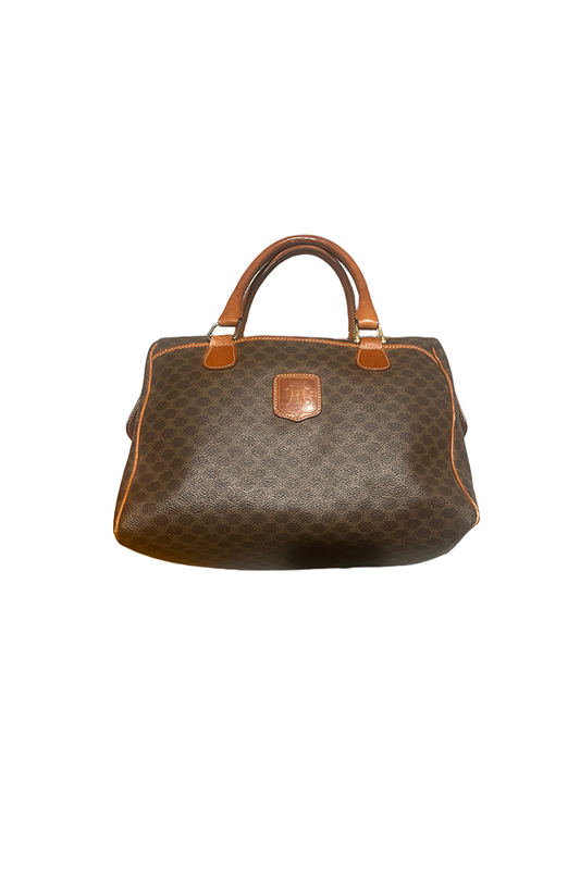 CELINE MACADAM MINI BOSTON BAG